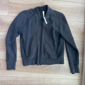 Black lulu lemon zip up